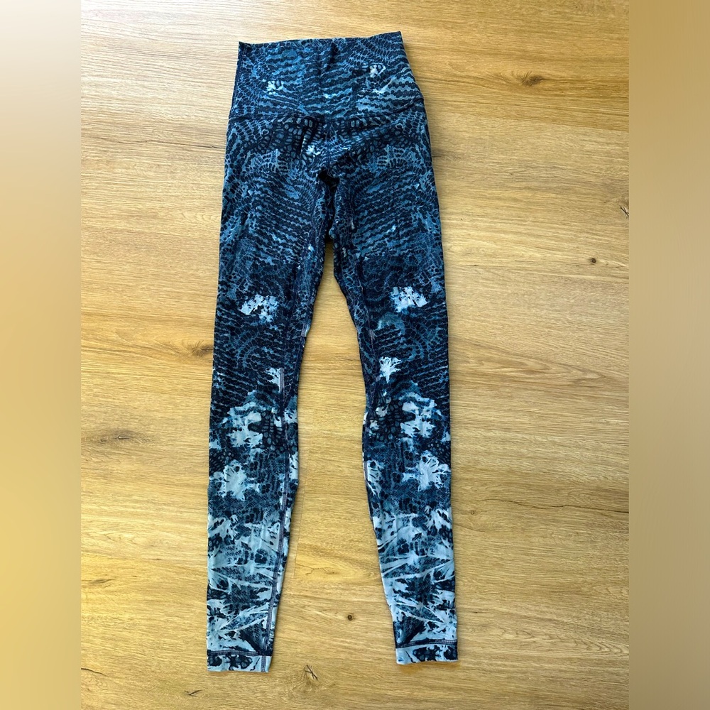 NWOT Lululemon Align Pant 28” Engineered Indigo Lace Starlight Multi Align Pant